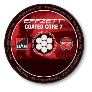 EFFZETT CORE7 Steeltrace s povrchovou úpravou černá 20kg 10m