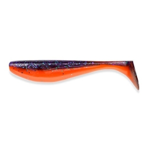 FishUP Wizzle Shad 5" #207 Dark Violet/Orange 4ks