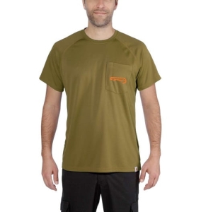 Carhartt Force Military Olive S tričko