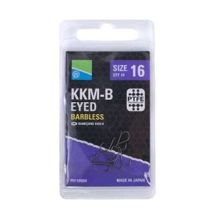 Preston Kkm-B Barbless Hooks #16