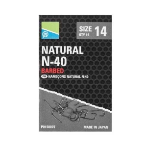 Preston Natural N-40 #18 háčky