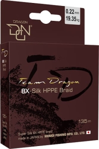 Team Dragon 8X Slik HPPE 0,16 mm 13,50 kg Fluo