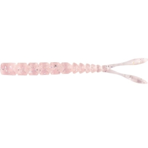 MUSTAD Aji Worm Pilo-Pilo Red Krill Glitter 5 cm 15 ks.