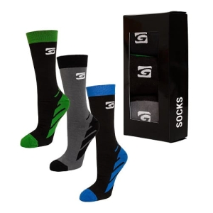Graff 3-pack rybářských ponožek 065 R35-38