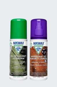 Nikwax Nubuck Spray-on set Gel na obuv 125ml