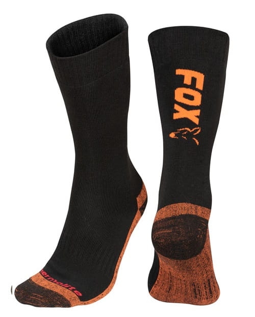 Skarpety Fox black orange Thermo Sock.jpg