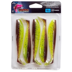 Zander Pro Ultra UV 10cm/4" UV HOT OLIVE x 5ks