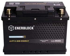 Baterie ENERBLOCK JLFP LITHIUM 12,8V 80AH
