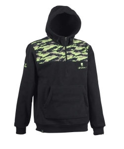 GUNKI Mikina Capuche Windproof Camo XL