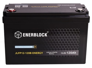 ENERBLOCK JLFP LITHIUM 12,8V 120AH baterie