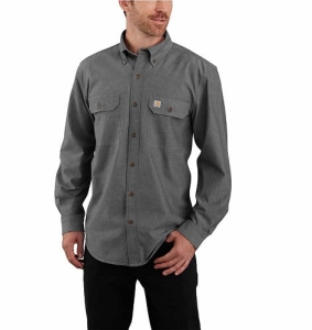 Košile Carhartt Midweight Black Chambray L