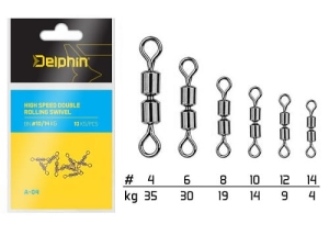 Vysokorychlostní dvojitý rolovací obratlík A-04 BN4 #4 25kg