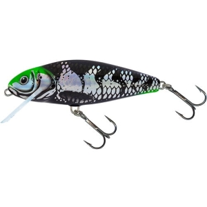 SALMO PERCH 8cm 12g plovoucí HOLO DARK GREEN HEAD