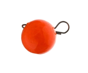 Flagman Ear Ball Jig Orange 24.0g 5ks