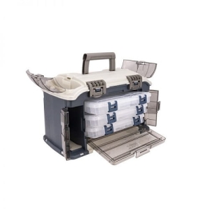 Pouzdro PLANO ANGLED SYSTEM 3700 BLUE/SILVER