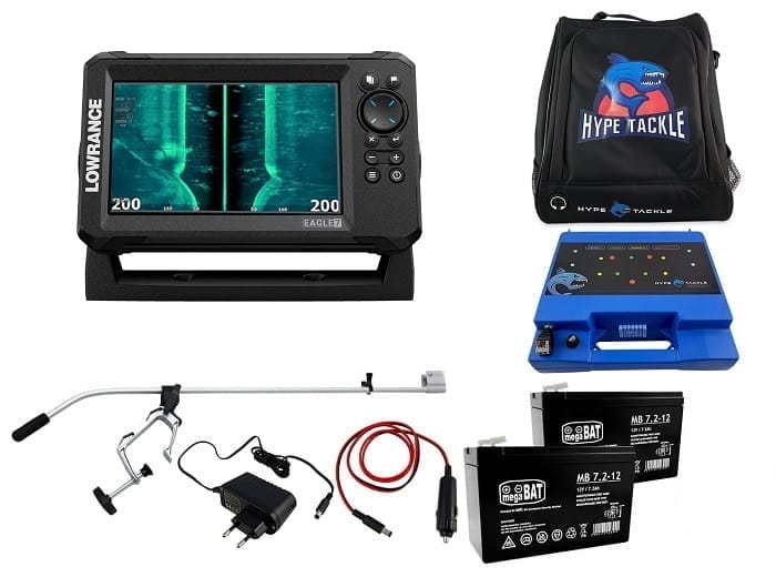 Echosonda LOWRANCE Eagle 7 Tripleshot HD Row ZESTAW Cover Black.jpg