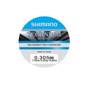 Technium Invisitec 1100m 0,305m 9kg šedý monofilní vlasec