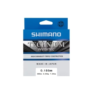 Technium Invisitec 300m 0,185m 3,3kg Šedý monofilní vlasec