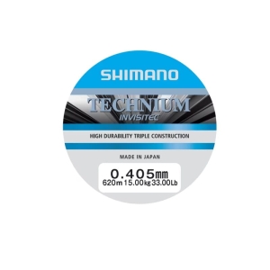 Technium Invisitec monofil 620m 0,405m 15,0kg šedý