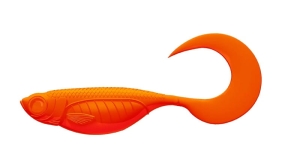 Libra Lures Embryo Twist 2.5 011 Hot Orange 10ks