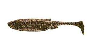 Libra Lures Kraken Shad 3 033 Motor Oil Brown 8ks