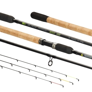 Černý šípový prut 360cm G2 40-80g 2+3cz