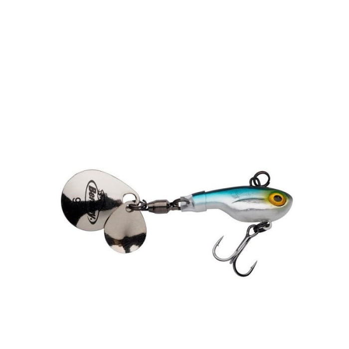 Berkley Pulse Spintail 21g Blue Silver Glitter.jpg