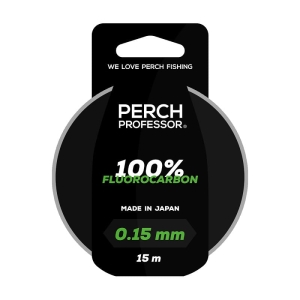 Fluorokarbonový okoun Professor 0,15 mm 3,3 lb 1,5 kg 15