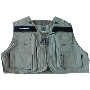 Robinson Fishing Vest 005 - M - olivově zelená