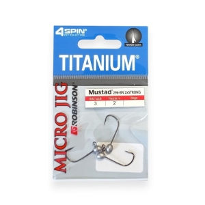 Titanové jigové hlavy Micro #2 3g (3ks)