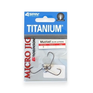 Jigové hlavy Titanium Micro #1 3g (3ks)