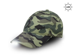 LED baseballová čepice OutLINE Camo