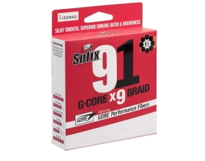 Sufix 91 Braid Neon Chartreuse 300m 0.235mm14.5KG
