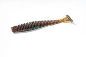 FishUP U-Shad 2" #019 Motor Oil/Red 10ks