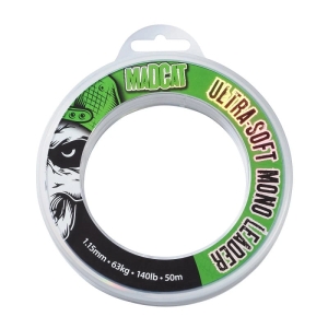 MADCAT 50m Ultra-Soft Mono Leader 1,15mm 65kg