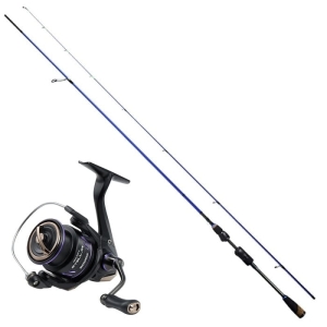 Zestaw Hype Tackle H2 UL 2,05m Up to 5,5g 2cz  + Kołowrotek Select Stellar 2000S
