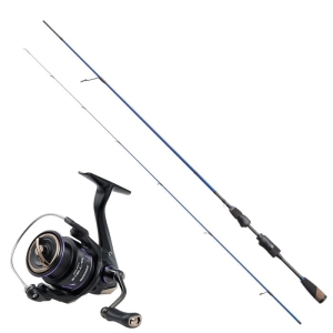 Zestaw Hype Tackle H2 UL 1,85m Up to 4,5g 2cz + Kołowrotek Select Stellar 1500S