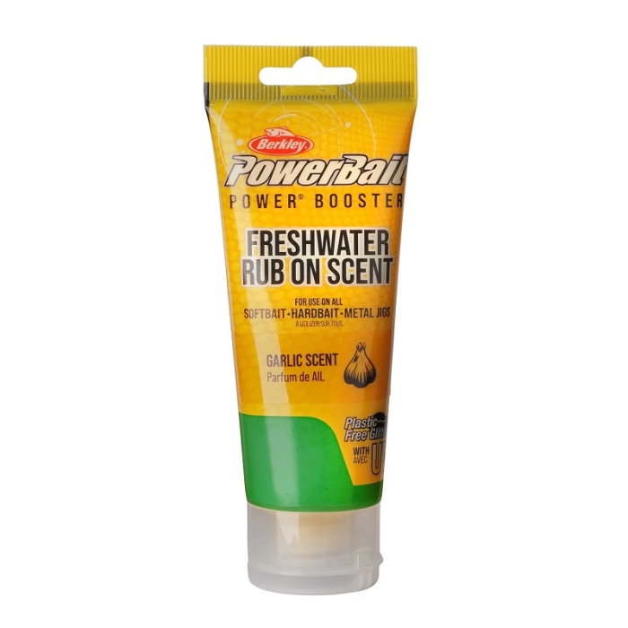 Atraktor Barkley Powerbait Gel 80ml Garlic Czosnek Green.jpg
