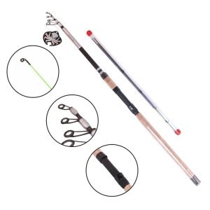 Wędka Kraken Black Pearl TELE FEEDER 4+3pcs 3.30M 120G 