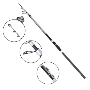 Wędka Kraken Black Pearl TELE FLOAT 4,00m 6cz Do 20G 