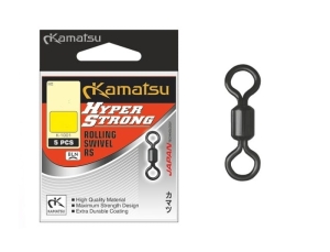 Kamatsu HYPER STRONG Rolling Swivel 3/0 100kg - 5ks.