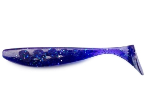 FishUP Wizzle Shad 5,5cm #060 Dark Violet Peacock Silver 10ks