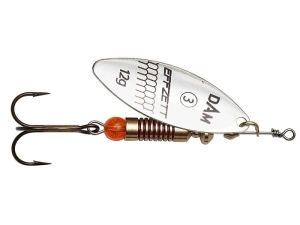 DAM EFFZETT PREDATOR SPINNER 3g #0 SILVER