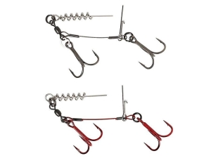 Savage Gear Carbon49 Corkscrew Stinger 2x#1/0 28kg 2ks