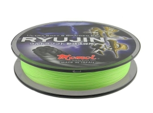 MOMOI Ryujin pletená šňůra 0,20 mm/16 kg 150 m zelená