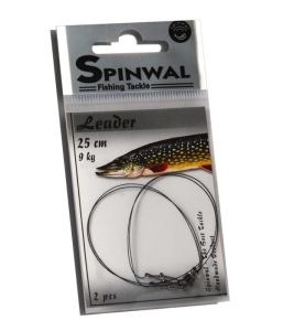 Spinwal leader 25cm 9kg 2ks.