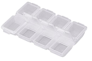 Malý box na příslušenství VERSUS 8,6x6,4x1,3cm
