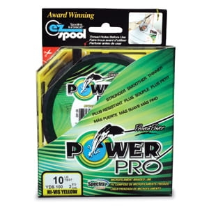 Power Pro pletená šňůra 0,06mm 135m 3kg HiVis žlutá