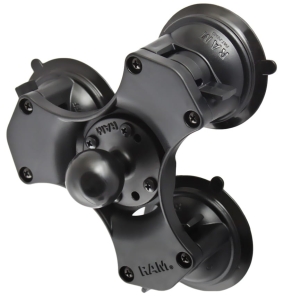 RAM Twist-Lock Trojitý podstavec s přísavkou s koulí 1,5" s upevněním
