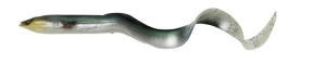 Savage Gear Pravý úhoř 20cm 27g Zelený stříbrný